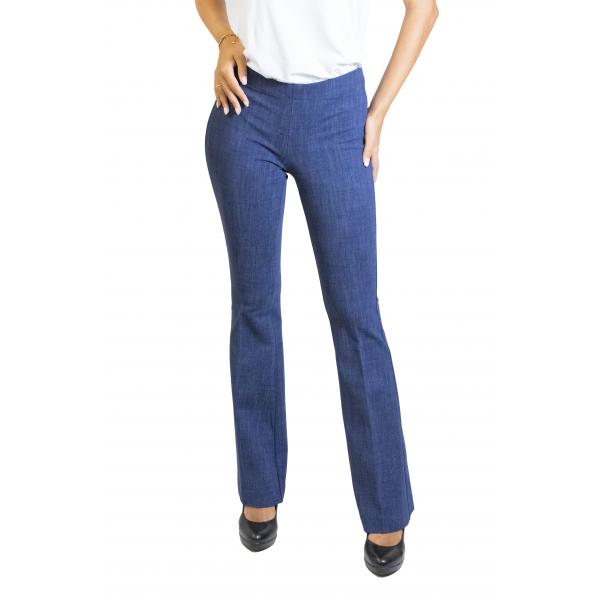 Pantalone a zampa in denim options